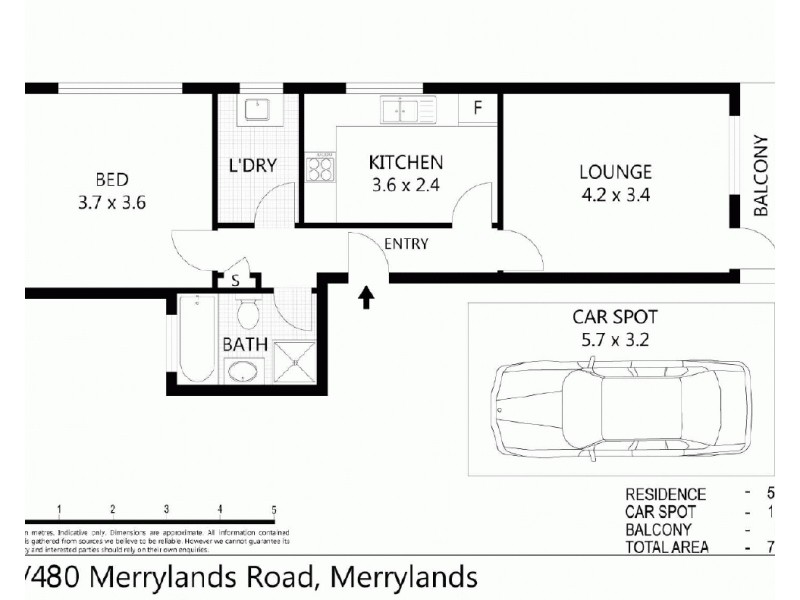 3/480 Merrylands Road, Merrylands NSW 2160 Floorplan