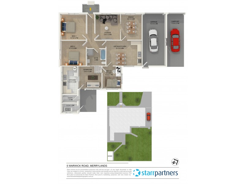 5 Warwick Road, Merrylands NSW 2160 Floorplan