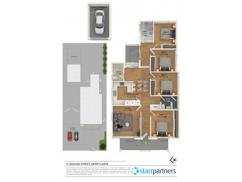 31 Badham Street, Merrylands NSW 2160 Floorplan