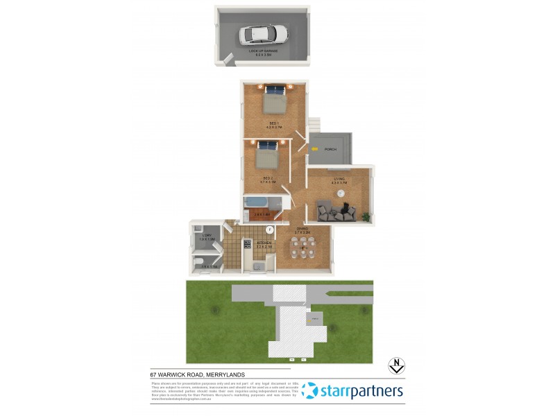 67 Warwick Road, Merrylands NSW 2160 Floorplan