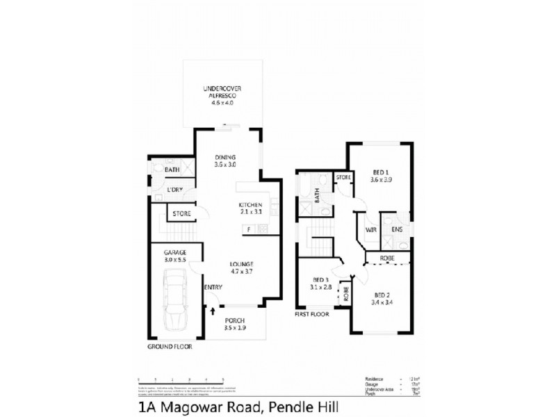 1a  Magowar Road, Pendle Hill NSW 2145 Floorplan