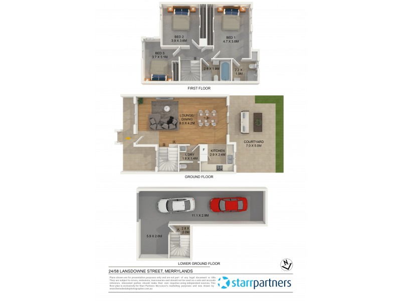 24/58 Lansdowne Street, Merrylands NSW 2160 Floorplan