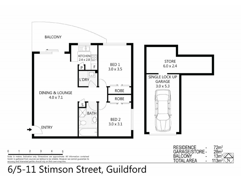 6/5-11 Stimson Street, Guildford NSW 2161