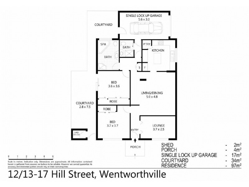 12/13-17  Hill Street, Wentworthville NSW 2145 Floorplan