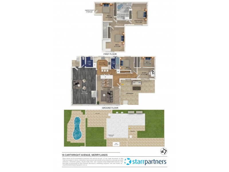 16 Cartwright Avenue, Merrylands NSW 2160 Floorplan