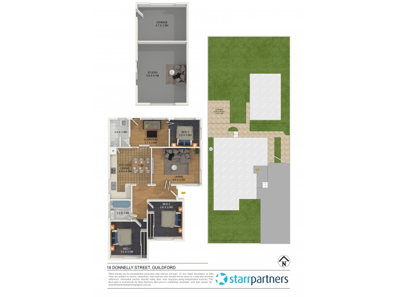 19 Donnelly Street, Guildford NSW 2161 Floorplan