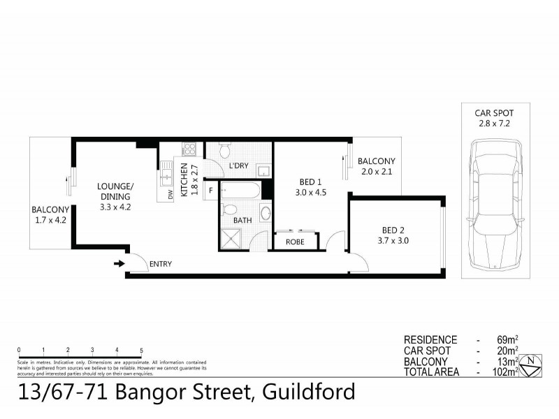 13/67-71 Bangor Street, Guildford NSW 2161