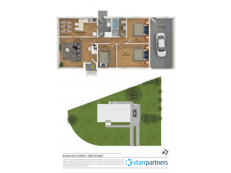 26 Macleay Street, Greystanes NSW 2145 Floorplan