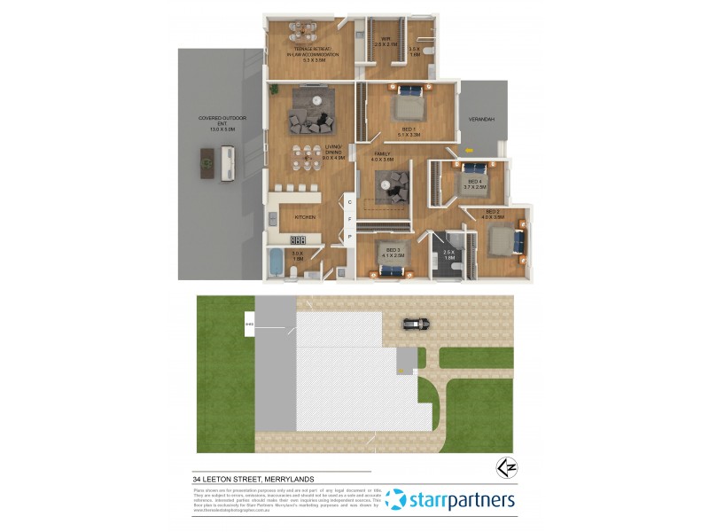 34 Leeton Street, Merrylands NSW 2160 Floorplan