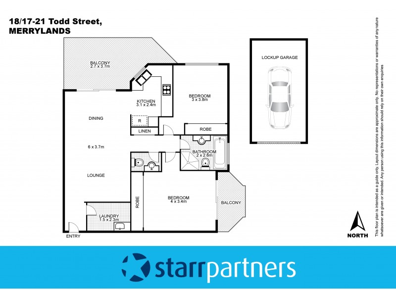 18/17-21 Todd Street, Merrylands NSW 2160 Floorplan