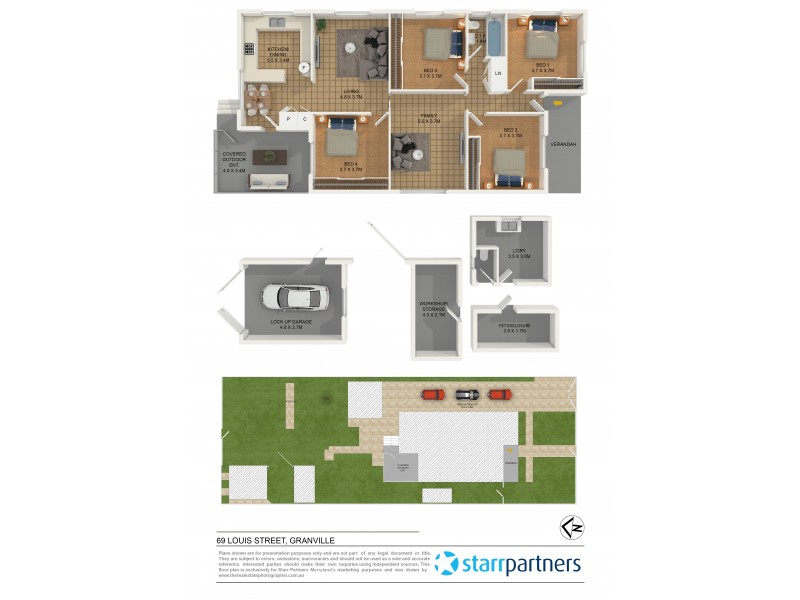 69 Louis Street, Granville NSW 2142 Floorplan