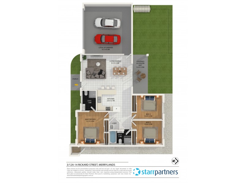 3/12a-14 Rickard Street, Merrylands NSW 2160 Floorplan