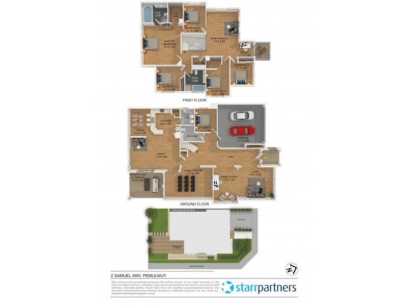 2 Samuel Way, Pemulwuy NSW 2145 Floorplan