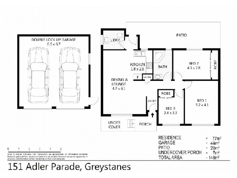151  Adler Parade, Greystanes NSW 2145 Floorplan