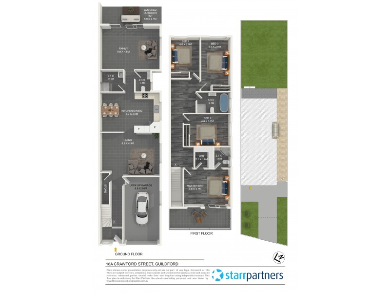 18a Crawford Street, Guildford NSW 2161 Floorplan