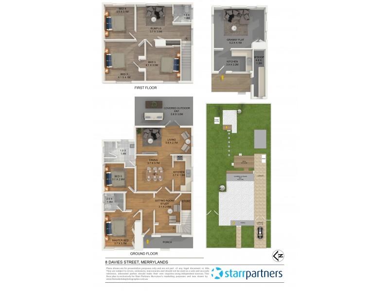8 Davies Street, Merrylands NSW 2160 Floorplan