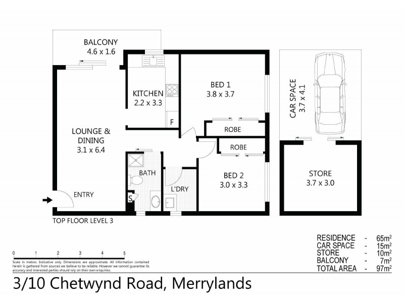3/10 Chetwynd Road, Merrylands NSW 2160