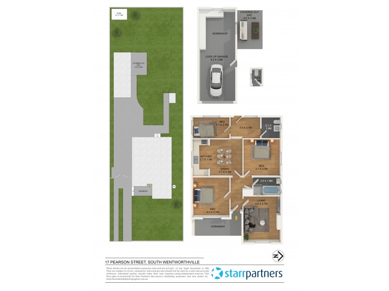 17 Pearson Street, South Wentworthville NSW 2145 Floorplan