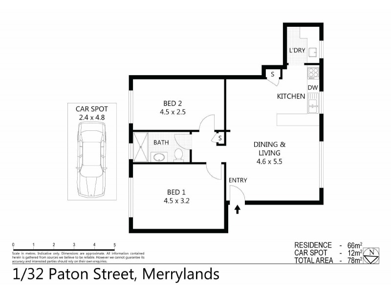 1/32 Paton Street, Merrylands West NSW 2160