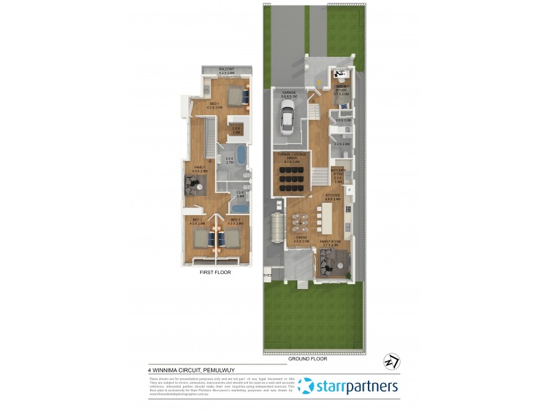 4 Winnima Circuit, Pemulwuy NSW 2145 Floorplan
