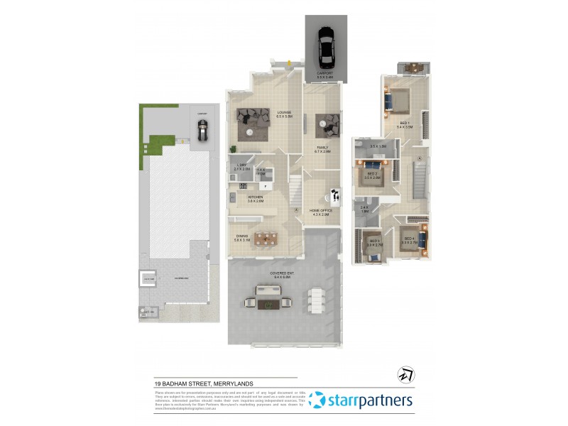 19 Badham Street, Merrylands NSW 2160 Floorplan