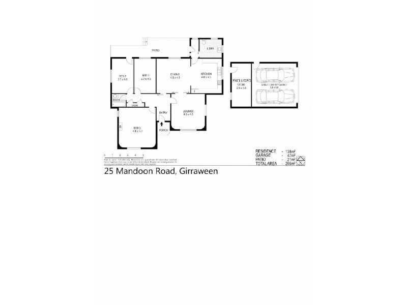 25  Mandoon Rd, Girraween NSW 2145 Floorplan