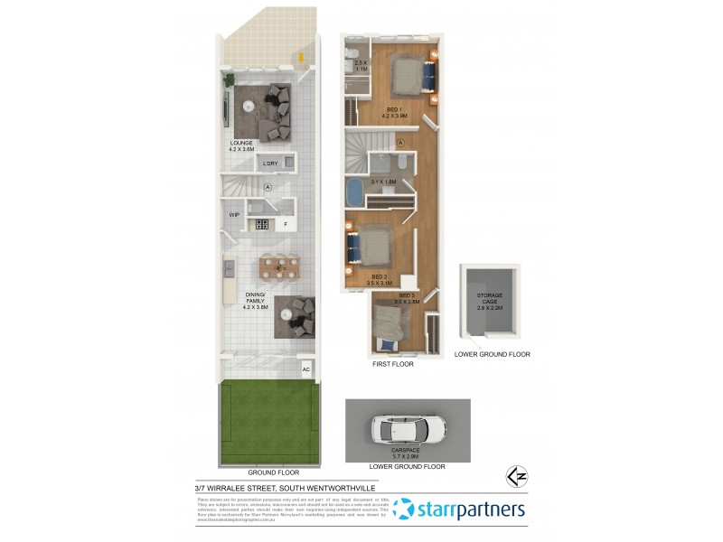 3/7 Wirralee Street, South Wentworthville NSW 2145 Floorplan