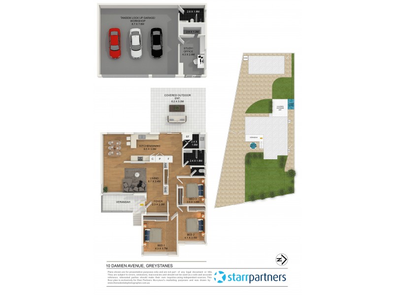 10 Damien Avenue, Greystanes NSW 2145 Floorplan
