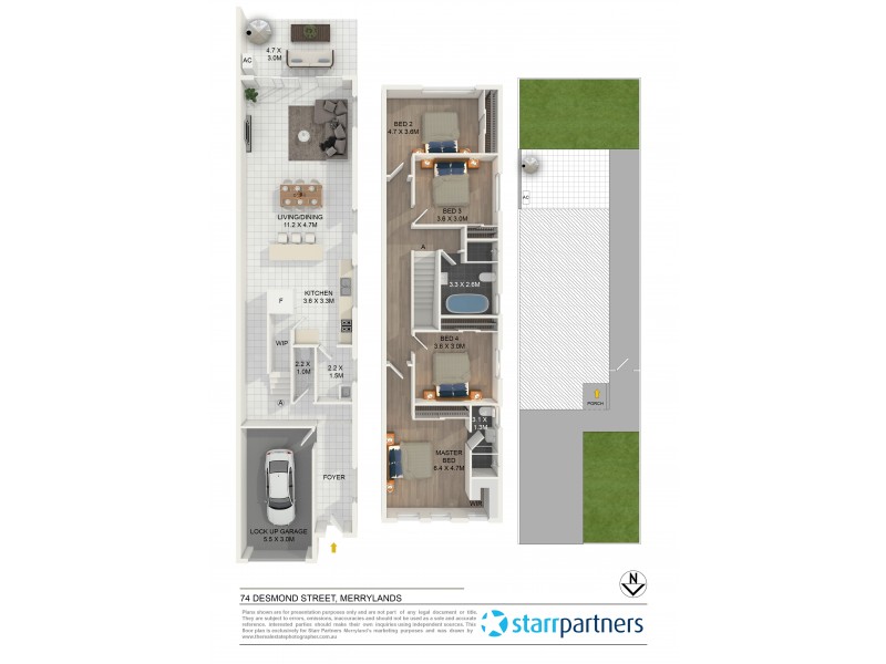 74 Desmond Street, Merrylands NSW 2160 Floorplan