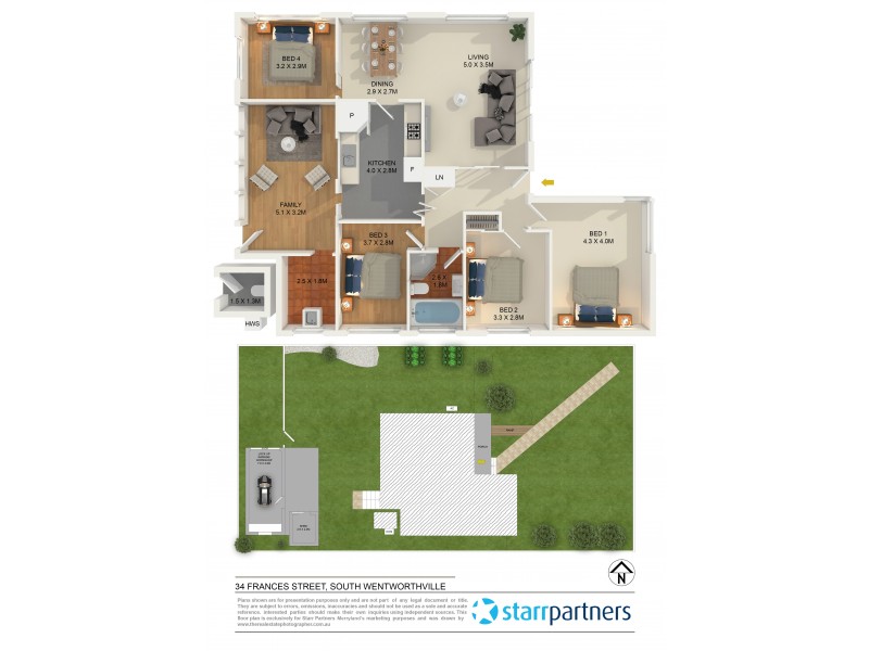 34 Frances Street, South Wentworthville NSW 2145 Floorplan