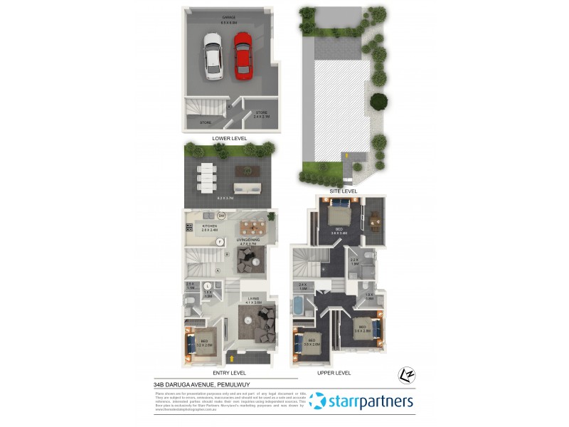 34b Daruga Avenue, Pemulwuy NSW 2145 Floorplan