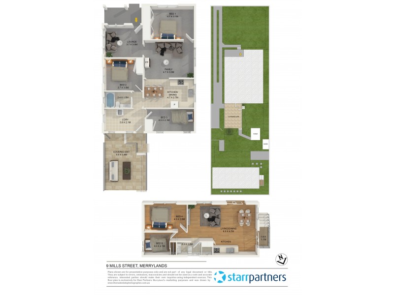 9 Mills Street, Merrylands NSW 2160 Floorplan