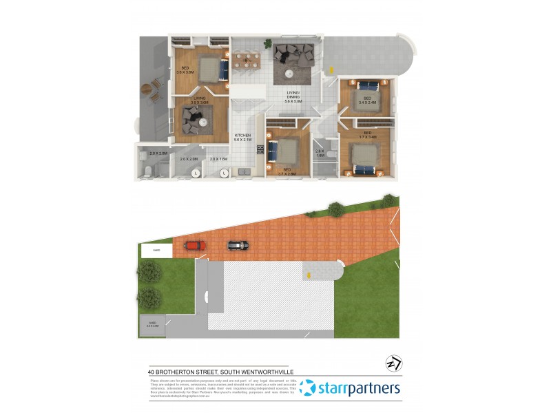 40 Brotherton Street, South Wentworthville NSW 2145 Floorplan