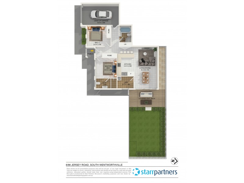 6/86 Jersey Road, South Wentworthville NSW 2145 Floorplan