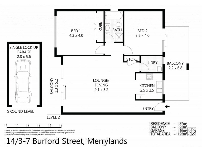 14/3-7 Burford Street, Merrylands NSW 2160