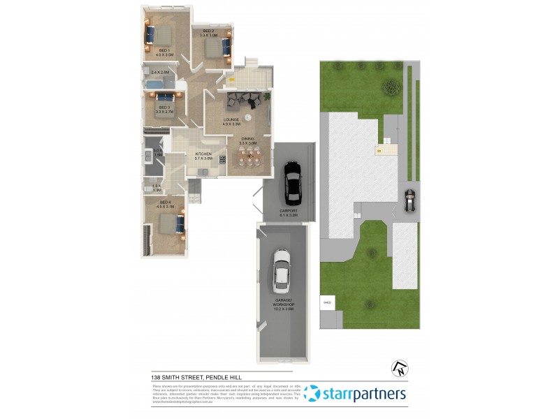 138 Smith Street, Pendle Hill NSW 2145 Floorplan