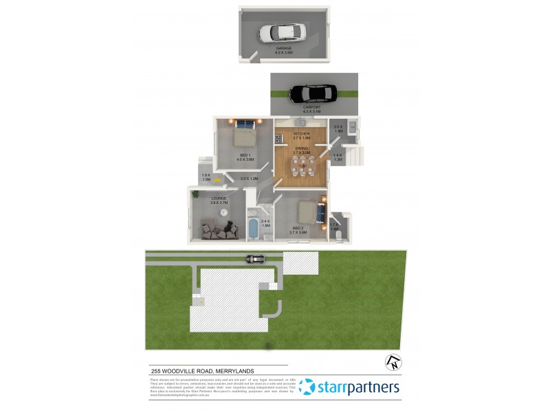 255 Woodville Road, Merrylands NSW 2160 Floorplan