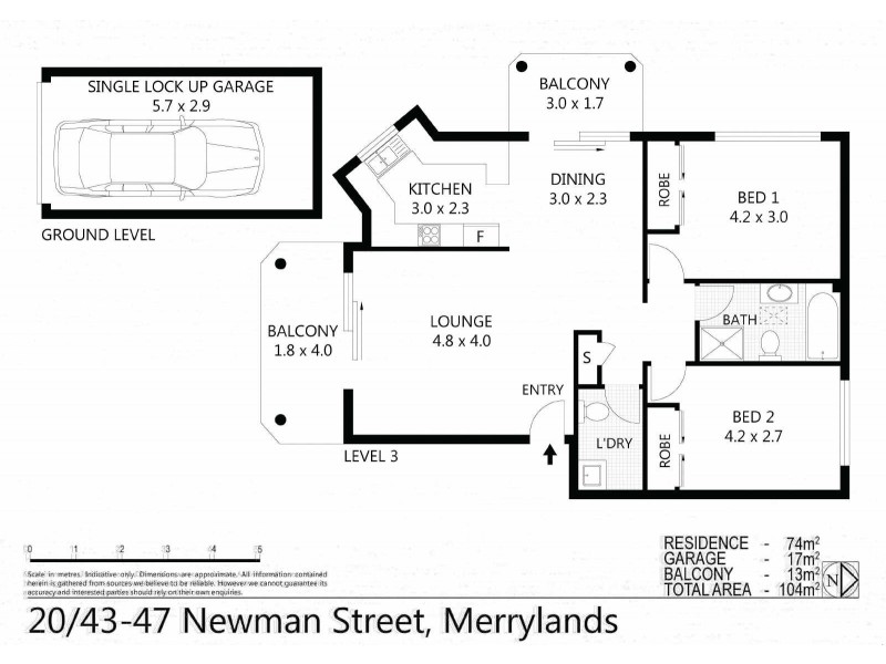 20/43-47 Newman Street, Merrylands NSW 2160