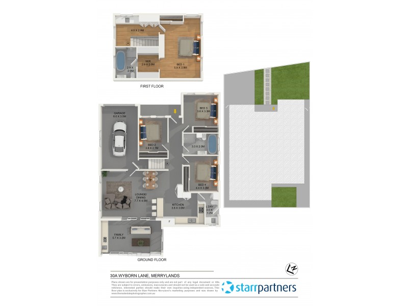 30a Wyborn Lane, Merrylands NSW 2160 Floorplan