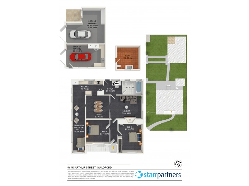 51 McArthur Street, Guildford NSW 2161 Floorplan