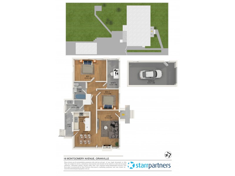 16 Montgomery Avenue, Granville NSW 2142 Floorplan