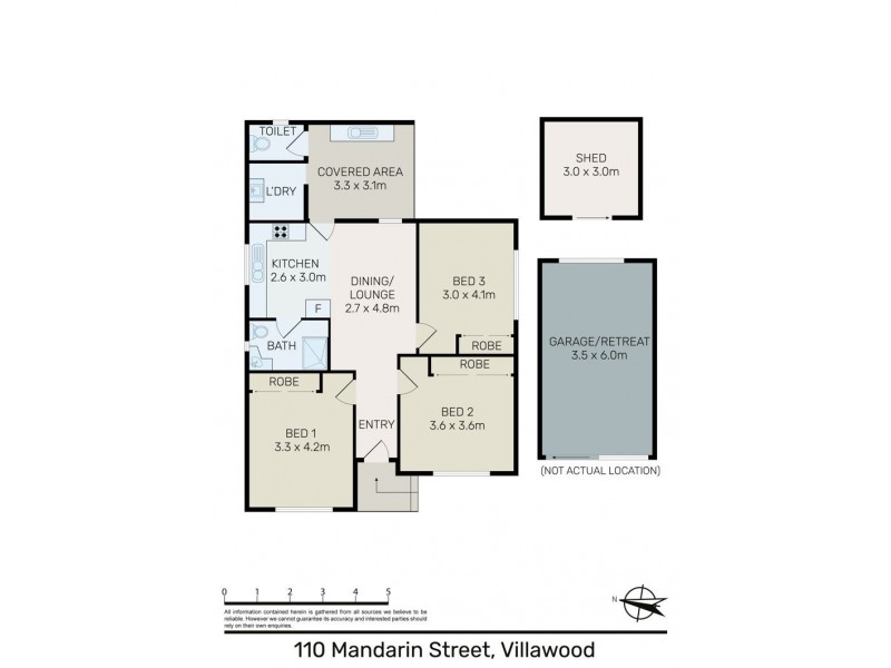 110 Mandarin Street, Villawood NSW 2163 Floorplan