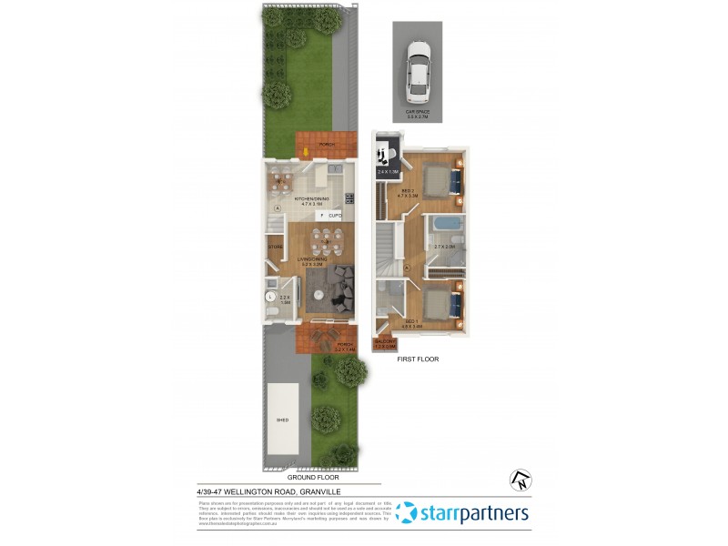 4/39-47 Wellington Road, Granville NSW 2142 Floorplan