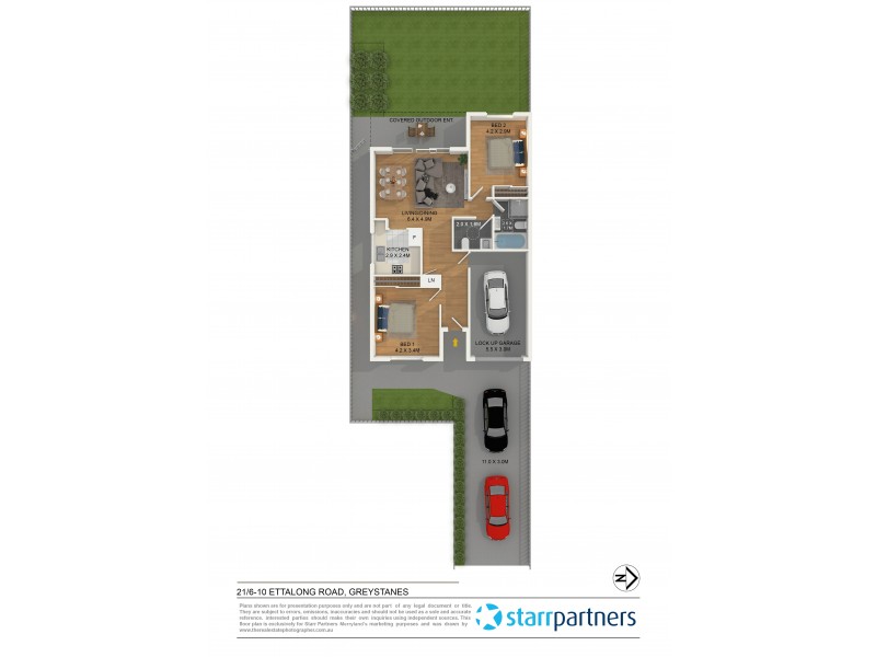 21/6-10 Ettalong Road, Greystanes NSW 2145 Floorplan