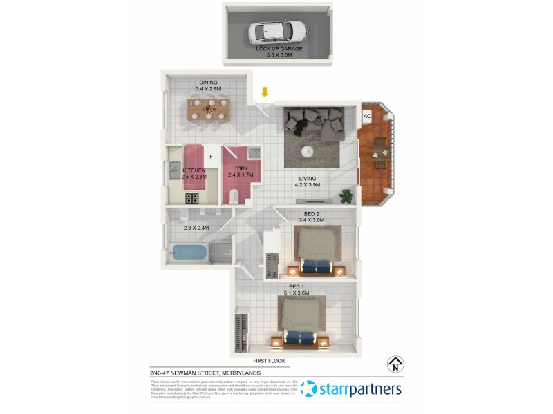 2/43-47 Newman Street, Merrylands NSW 2160