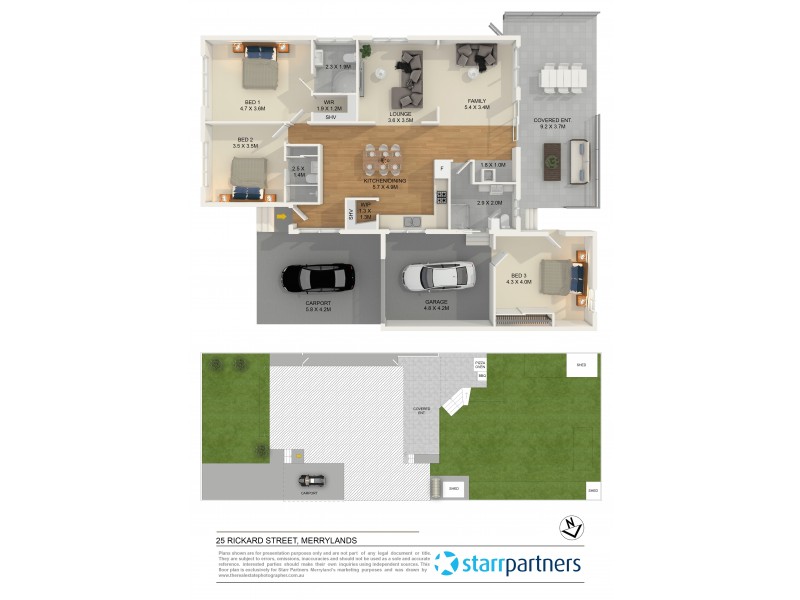 25 Rickard Street, Merrylands NSW 2160 Floorplan