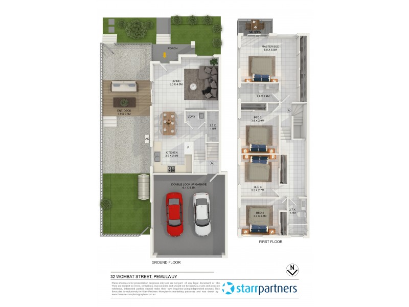 32 Wombat Street, Pemulwuy NSW 2145 Floorplan