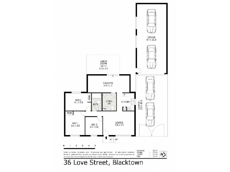 36 Love Street, Blacktown NSW 2148 Floorplan