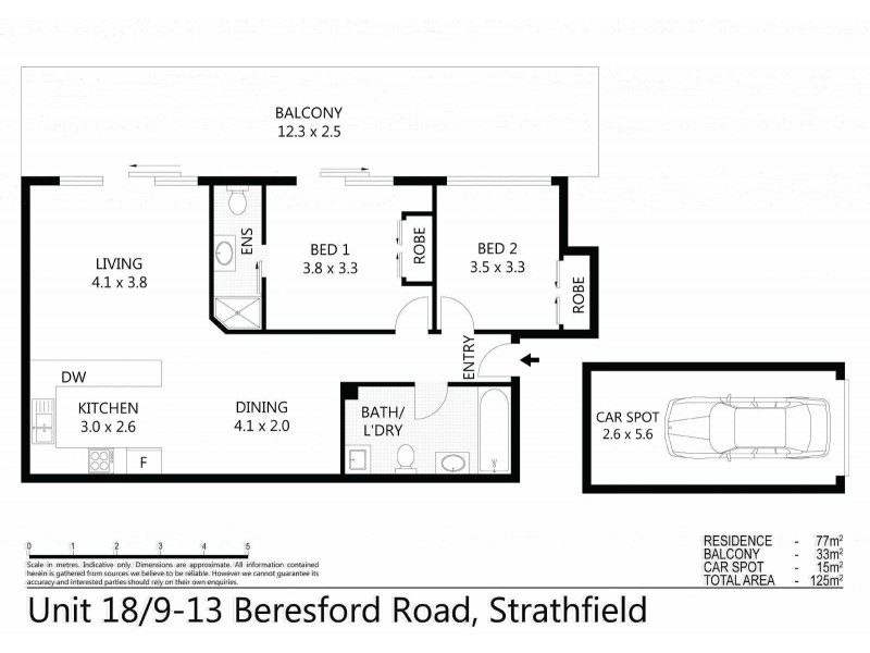 18/9-13 Beresford Road, Strathfield NSW 2135