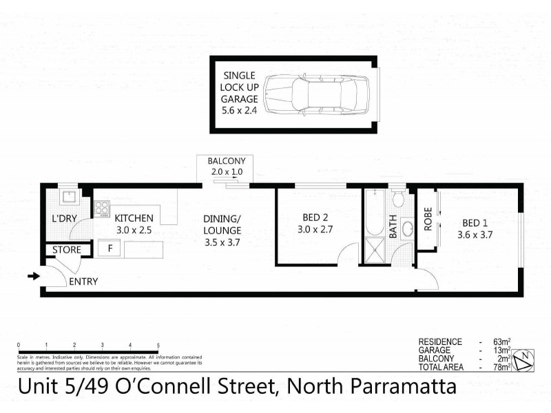 5/49  O’Connell Street, North Parramatta NSW 2151